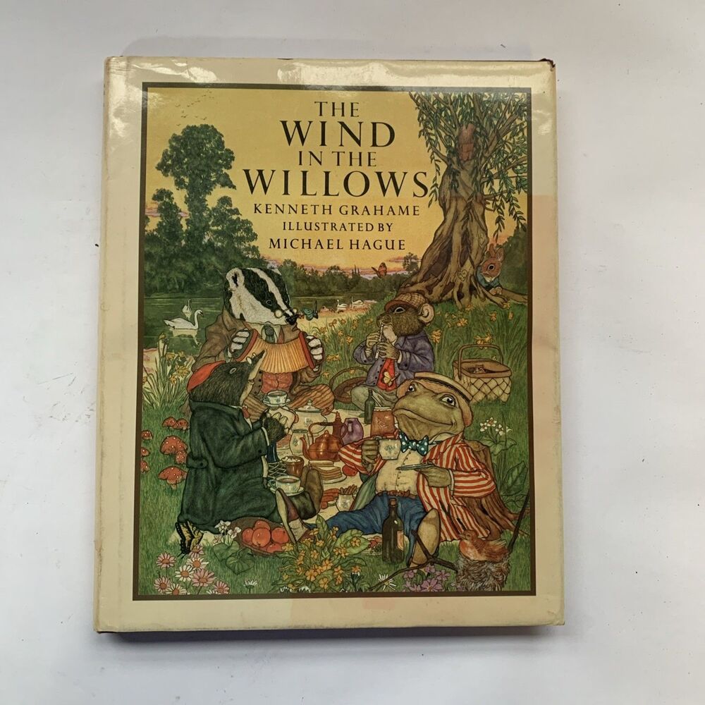 VTG Wind in the Willows Jacket Illustrated Grahame Michael Hague, DJ, Hardcover